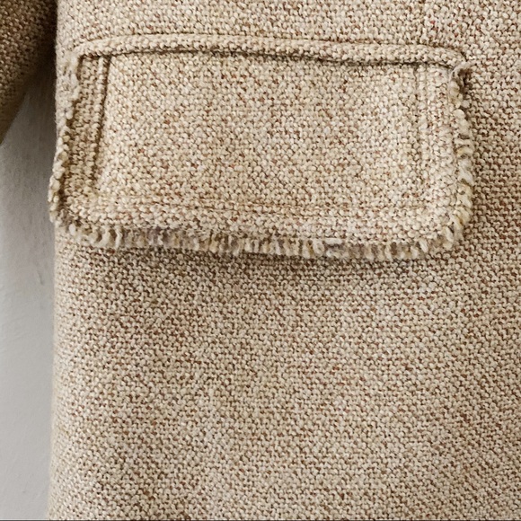 Ann Taylor Tan Blazer Size 6 - Picture 2 of 5